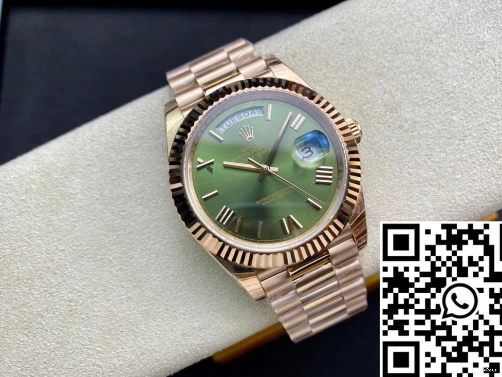 Factory 228235 40mm EW Date Rolex Dial Green Day 0725